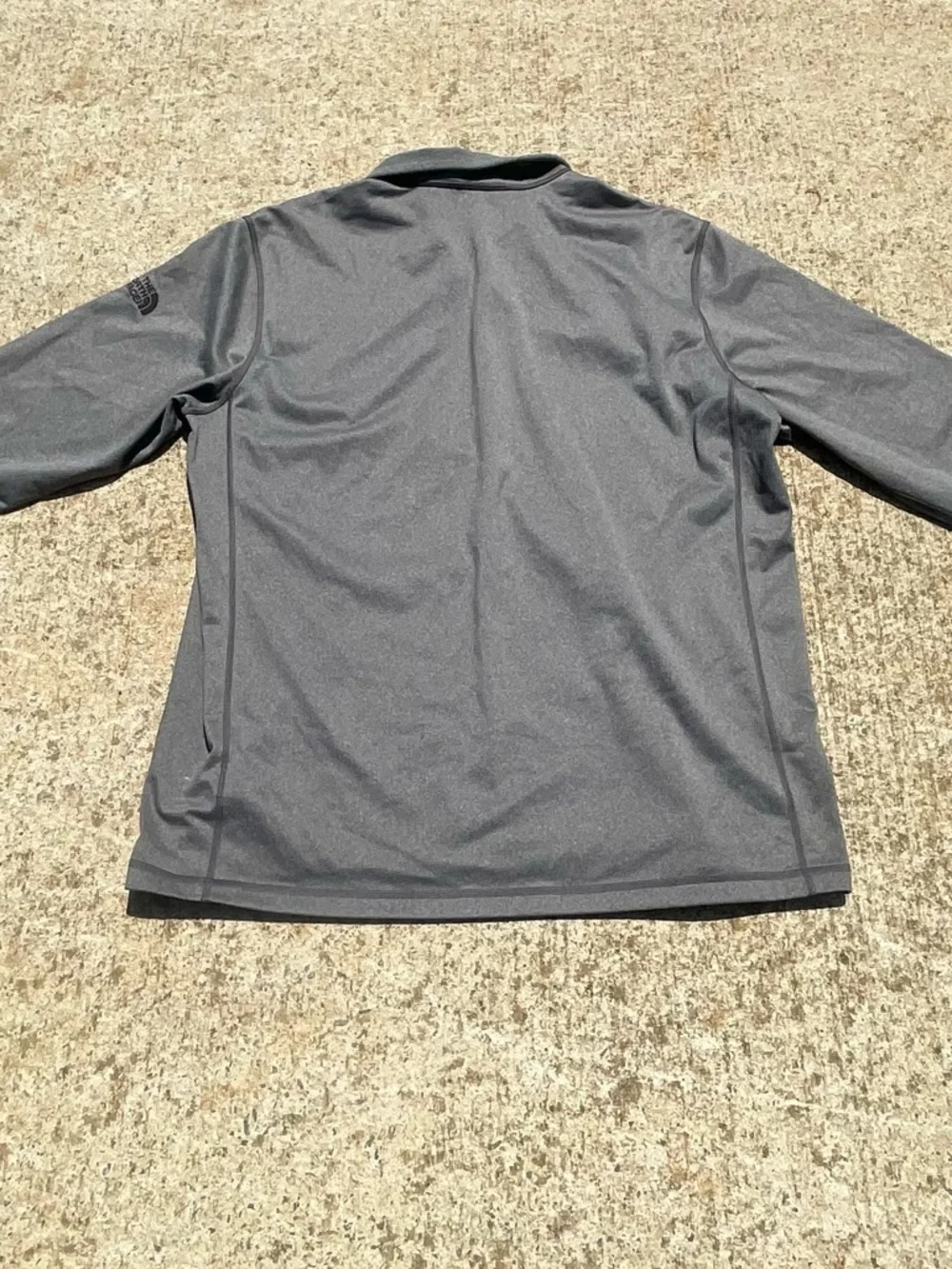 The North Face‎ Men's XXL Pullover Lightweight Quarter-Zip Shirt Jacket Dk Gray
